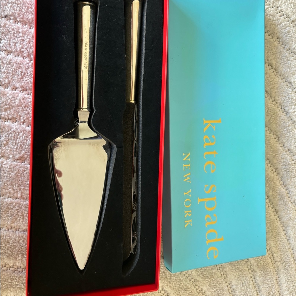 Kate Spade Wedding Cake Cutting Set